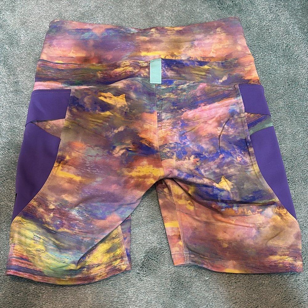 lululemon athletica Multicolor and Purple Athletic Shorts - Picture 5 of 6